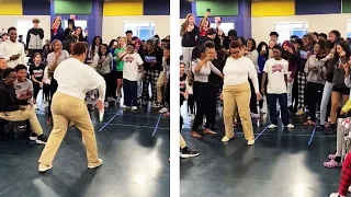 13-Year-Old Student Battles His Teacher in Epic Dance-Off
