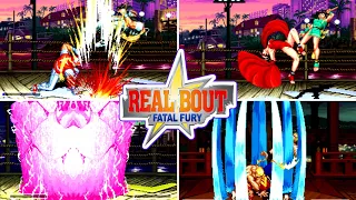 Real Bout Fatal Fury: All 49 SUPER POWER and POTENTIAL POWER Moves