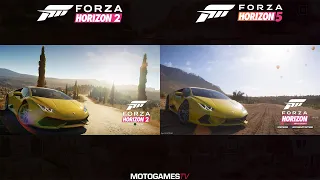 Forza Horizon 2 Start Menu Recreated in Forza Horizon 5 | Forza Horizon 10th Anniversary Update