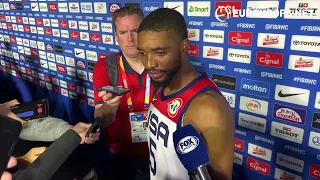 Mikal Bridges: "We just to keep to play with our talent, that's the biggest thing"