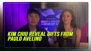 Kim Chiu reveals gifts from Paulo Avelino