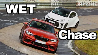 Does an M2 Competition stand any chance against a GR Yaris in a wet Nürburgring ?
