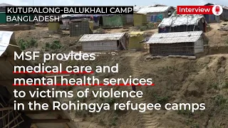 Mental healthcare for Rohingya refugees