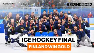 Finland win Final in Beijing with first ever gold in Men's Ice Hockey Triumph | 2022 Winter Olympics