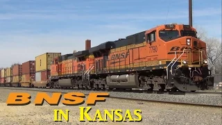 BNSF on the Prairie: Saffordville and Strong City, Kansas