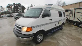 SOLD! 1998 Road Trek 170 Popular Class B Camper Van, EZ Size to Drive and Park, 15 MPG, Rare $19,900