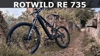 Rotwild R.E 735 - Test auf Trails | Neues Enduro Spielzeug