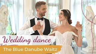 The Blue Danube Waltz - Strauss 💖 Wedding Dance ONLINE | First Dance Choreography