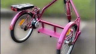 How to make an 3 wheel electric bicycle