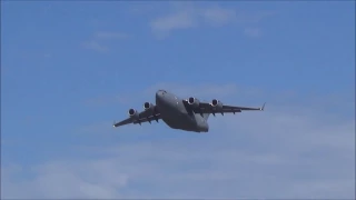 RAAF C-17 Take-off Williamtown Air Force Base