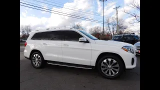 2017 Mercedes-Benz GLS 450 4Matic - Lane Tracking, Parking, Appearance, and Premium 1 Packages!