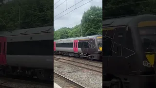 Cross country Class 170101 passing Longbridge Station