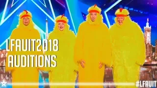 Hit for chicks 🐥🎶 | Auditions |  France's got talent 2018