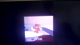 Evolution Tom and Jerry 1940, 2007, 2021