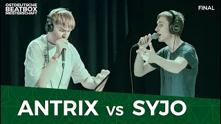 ANTRIX VS SYJO  | Loop FINAL | East German Beatbox Championship 2022