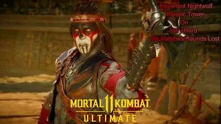 Mortal Kombat 11 Ultimate - Revenant Nightwolf Klassic Tower On Very Hard No Matches/Rounds Lost