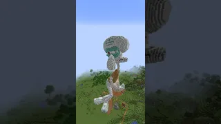 Funny Minecraft Animation - Squidward #Shorts