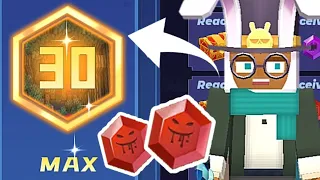 I Reached LEVEL 30 In Bedwars! LEECHING 3! [ Blockman Go ]