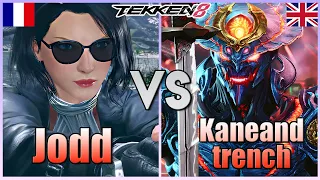 Tekken 8  ▰  Jodd (Rank #1 Nina) Vs Kaneandtrench (Yoshimitsu) ▰ Ranked Matches!