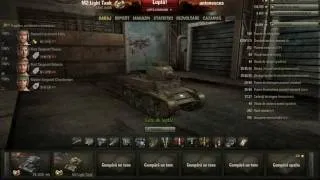 World of Tanks.Gameplay.M2 Light Tank.HD