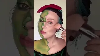 Choose your SHREK character 💚 | princess Fiona makeup #makeup #makeuptutorial #shrek #halloween