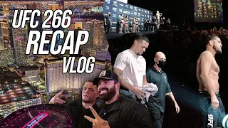 UFC 266 Road 2 War: Vlog 4 - Recap Vlog