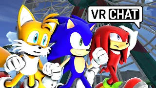 Team Sonic Visits the Amusement Park! (Tail’s Perspective) VRChat