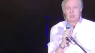 Sebastian Piñera ,  Pifias Estadio Nacional, Concierto de Paul McCartney