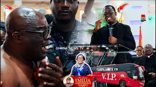 Ei This Pastor Again; Watch how he made VIP TranBoss Agya Wiase Stopped crying over his wife’s dêätħ