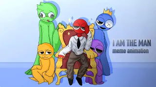 I am the manmeme animationRainbow Friends Red
