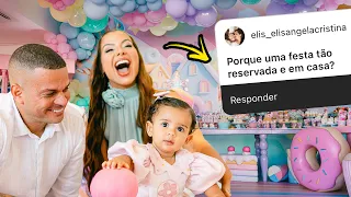 PORQUE A FESTA DA ALANA FOI EM CASA? EVE RESPONDE | VÍDEO OFICIAL