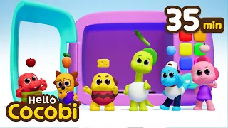 Learn Colors with Cocobi🌈Compilation | Videos For Kids | Hello Cocobi