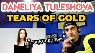 WHAT A FORCE!! Daneliya Tuleshova - Tears of gold (Faouzia cover) - 1st time reaction/ listen.