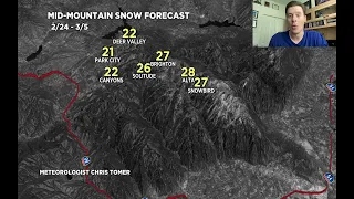 PM Mountain Weather update 2/24, Meteorologist Chris Tomer