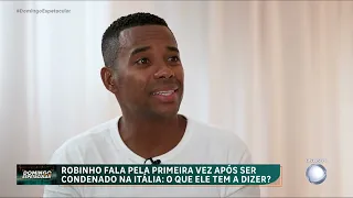 Robinho quebra silêncio e fala pela primeira vez sobre a condenação de violação em Itália