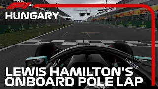 F1 2020 GAME: RECREATING LEWIS HAMILTON'S 2020 HUNGARIAN GP POLE LAP