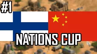 AoE2 | Finland A vs China Frantic [G1]