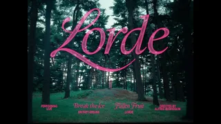 Lorde -  Break The Ice & Fallen Fruit (Britney Spears Cover)