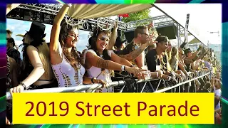 Street Parade 2019 (2020 2021) Zurich, in memory during break till 2022, 4K Best Of