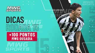 CARTOLA FC 2022 - RODADA 15 +100 PONTOS PARA MITAR MWG OUSADIA!