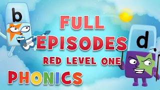 Alphablocks - Red Level One | Full Episodes 13-15 | #HomeSchooling | Learn to Read #WithMe