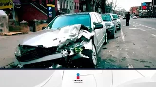 Dos niños muertos y tres heridos por accidente de tránsito en NY | Noticias con Francisco Zea