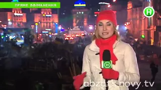 Евромайдан. Прямое включение - Абзац! - 23.12.2013