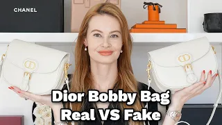 Dior Bobby Bag Real VS Fake ❌ || Learn how to spot the differences