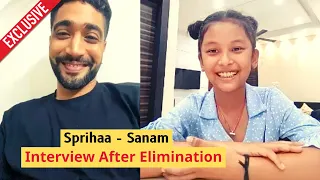 Super Dancer 4: Sprihaa and Sanam Johar Exclusive Interview after their Elimination