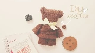 DIY: OSITO CON TOALLA (TEDDY BEAR) ♥