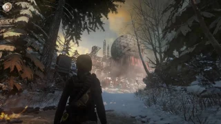 Rise of the Tomb Raider научная станция фреска, испытание