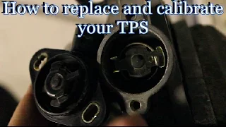 How to replace / calibrate your throttle position sensor TPS (Honda)