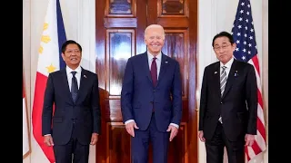 US, Japan & Philippines: Trilateral Meeting: Biden, Kishida & Marcos Discussion. Part 2/2