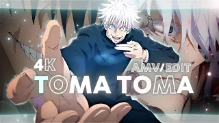 Gojo vs Toji | Round 1 [ AMV | EDIT ] - TOMA TOMA | Jujutsu Kaisen Season 2 | 4K